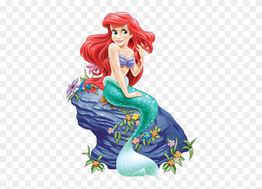 430x547 Una Princesa De Disney Disney, Ariel Y La Sirena - Ariel Png