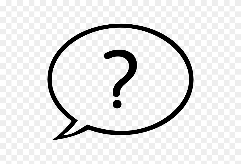 512x512 A Question, Question, Question Mark Icon With Png And Vector - White Question Mark PNG