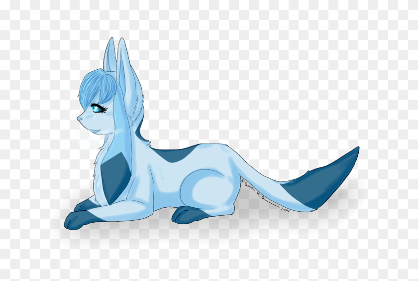 718x504 A Random Glaceon Weasyl - Glaceon PNG