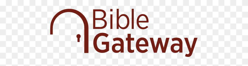 500x165 A Searchable Online Bible In Over Versions - Bible Logo PNG