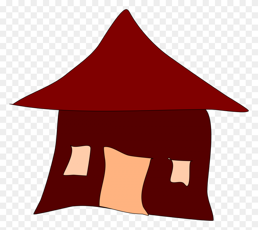 2400x2121 A Simple Hut, Home Icons Png - Hut PNG