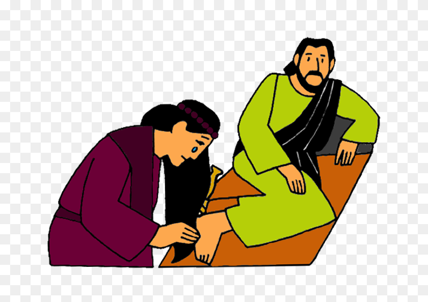 706x533 Грешная Женщина Моет Ноги Иисусу Миссия Библейский Урок - Иисус - Причина Сезона Клипарт