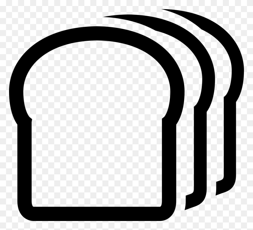 980x886 A Slice Of Bread Png Icon Free Download - Slice Of Bread PNG