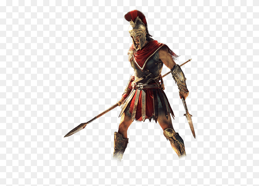 428x545 Un Sparte Desire Con Assassin's Creed Odyssey - Assassins Creed Png