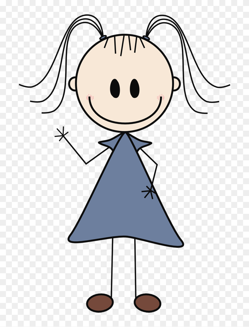 750x1041 A Stick Figure Is A Very Simple Drawing Of A Person Or Animal - Pinkie Pie Clipart