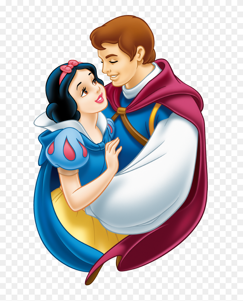 662x982 A Very Merry Un Blog Snow White, Prince, And Dwarfs Clipart - Snow White Clipart