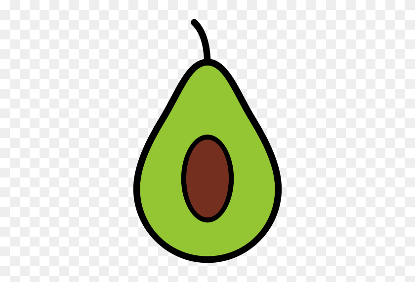 512x512 Abacate, Aguacate, Aguacates, Fruta, Icono Icono - Aguacate Png