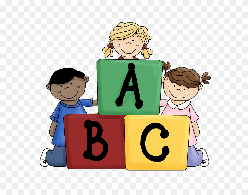 600x600 Abc School Children Funny Baby Images Clipart Image - Alphabet Border Clipart