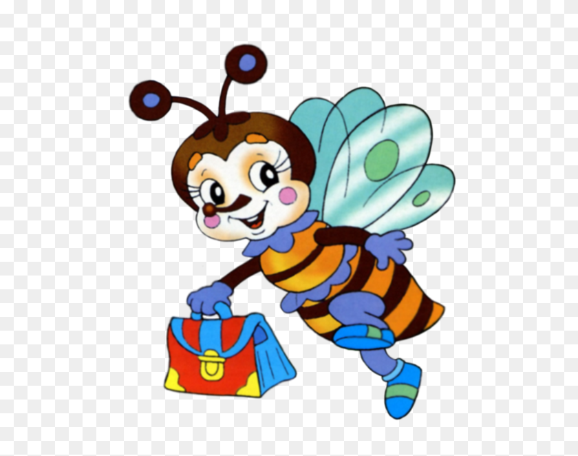 600x602 Abeilles Клипарт Пчелы, Картинки - Медоносная Пчела Клипарт
