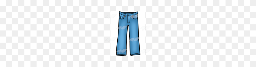 160x160 Abeka Clipart Blue Jeans Con Bolsillos - Denim Clipart