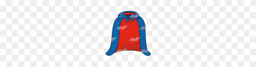 160x160 Abeka Clip Art Cape Blue And Red - Red Cape PNG