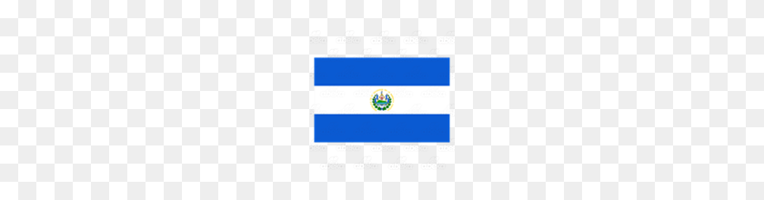 160x160 Абека Клипарт Флаг Сальвадора - Флаг Сальвадора Png