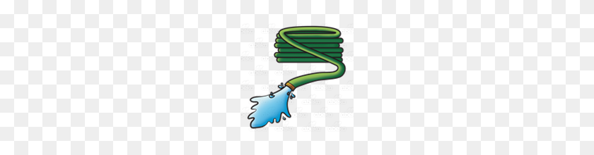 160x160 Abeka Clip Art Green Water Hose - Water Hose Clipart