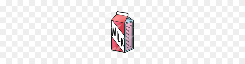 160x160 Abeka Клип Арт Молочный Картон - Молочный Картон Клипарт