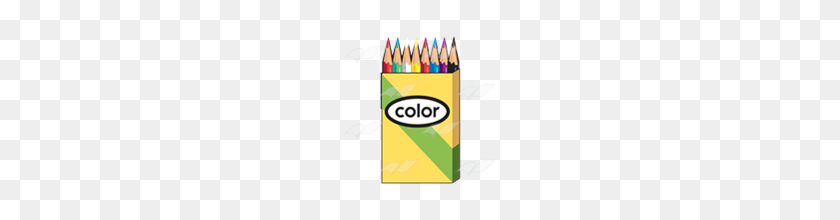 160x160 Abeka Clip Art Pack Of Colored Pencils - Colored Pencils Clipart