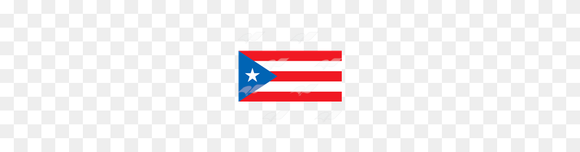160x160 Abeka Clip Art Puerto Rico Flag - Puerto Rico Clipart