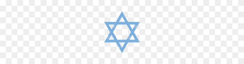 160x160 Абека Картинки Звезда Давида С Флага Израиля - Флаг Израиля Клипарт