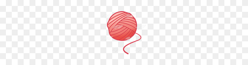 160x160 Abeka Clip Art Yarn Ball Red - Ball Of Yarn PNG