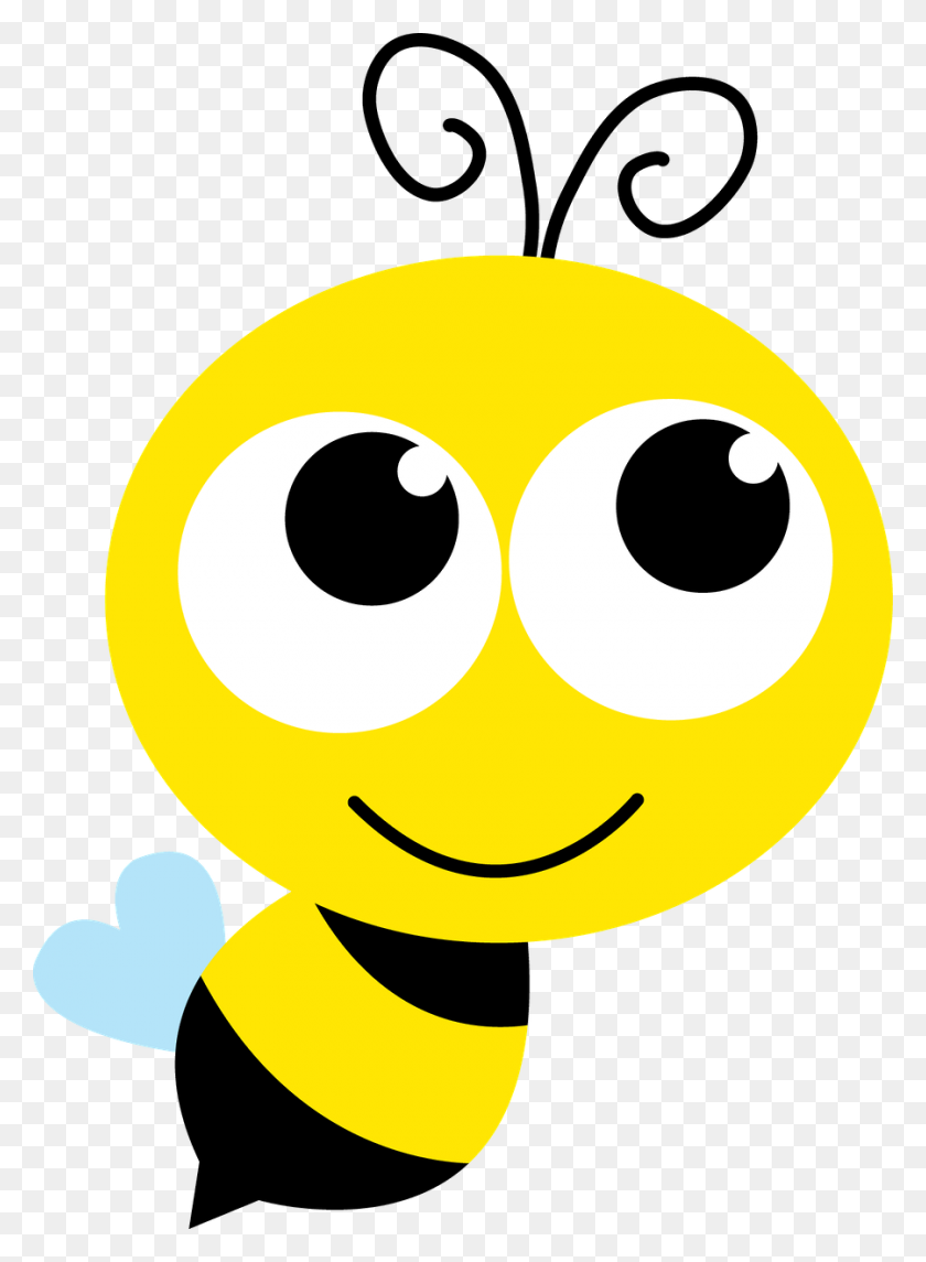 900x1252 Abelhinhas - Bumble Bee Clipart