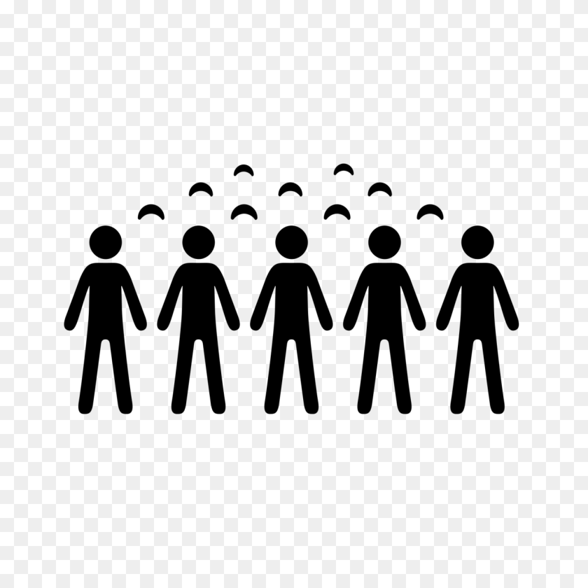 1200x1200 About - Crowd Of People PNG