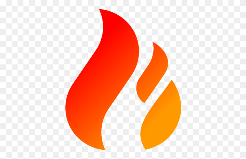 396x483 About Faith On Fire - Fire Logo PNG