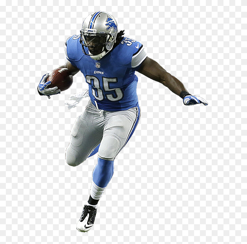 600x767 About The Official Joique Bell Website - Detroit Lions PNG