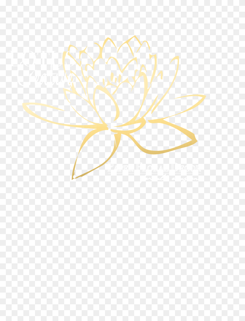 1675x2227 About Us - Gold Flower PNG