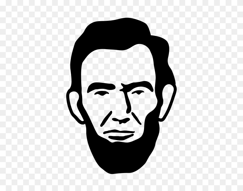 600x600 Abraham Lincoln Rubber Stamp Stampmore - Abraham Lincoln PNG