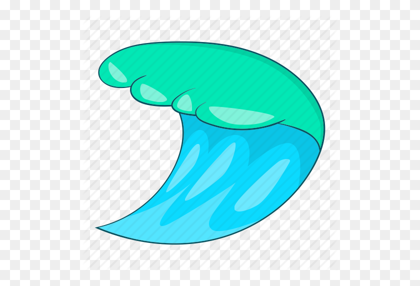 512x512 Abstract, Blue, Cartoon, Design, Ocean, Water, Wave Icon - Ocean Water PNG