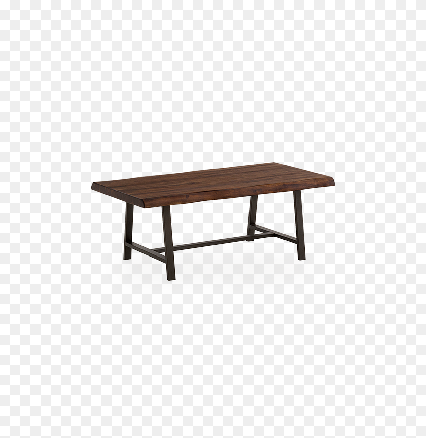 519x804 Acacia And Metal Coffee Table - Coffee Table PNG