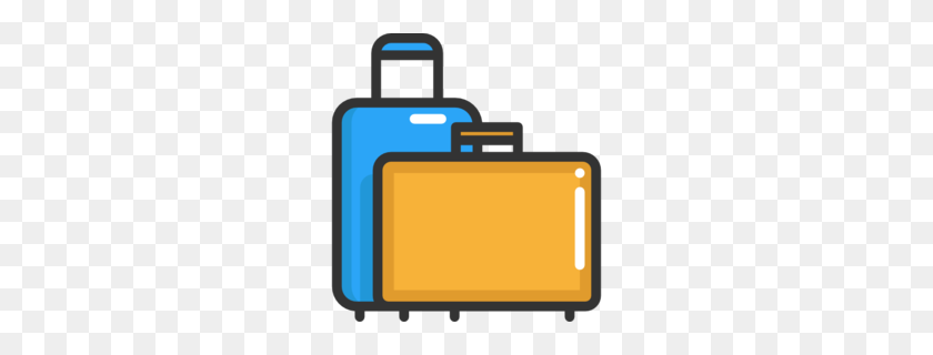 260x260 Academy Awards Carrying Suitcase Clipart - Oscar Statue PNG
