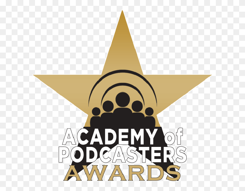619x594 Premios De La Academia De Podcasting Y Salón De La Fama De Podcasting - Premio De La Academia Png