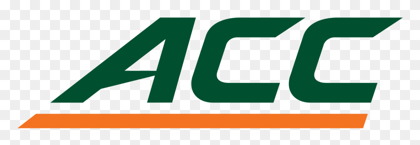 2000x590 Logotipo De Acc En Colores De Miami - Miami Png