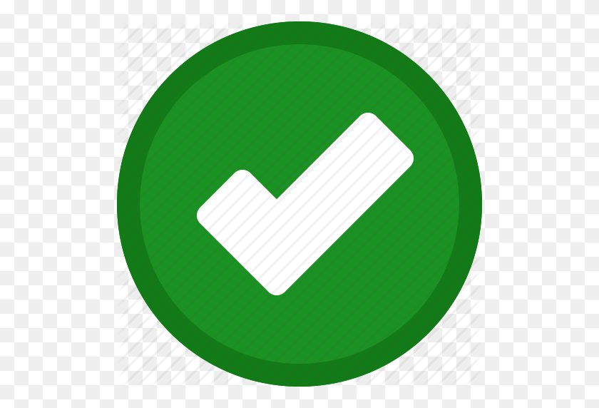 512x512 Accept, Check, Checkmark, Circle, Green, Ok, Tick, Yes Icon - Green Circle PNG