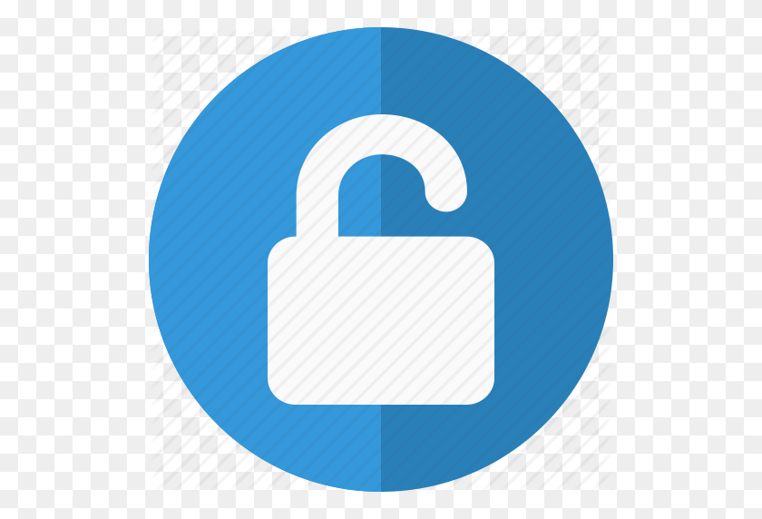 512x512 Access, Authorization, Authorized, Blue, Lock, Logged In, Login - Login Icon PNG