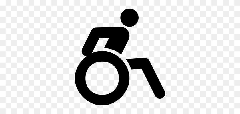 316x340 Accessibility Wheelchair Disability Computer Icons Symbol Free - Wheelchair Clipart Black And White