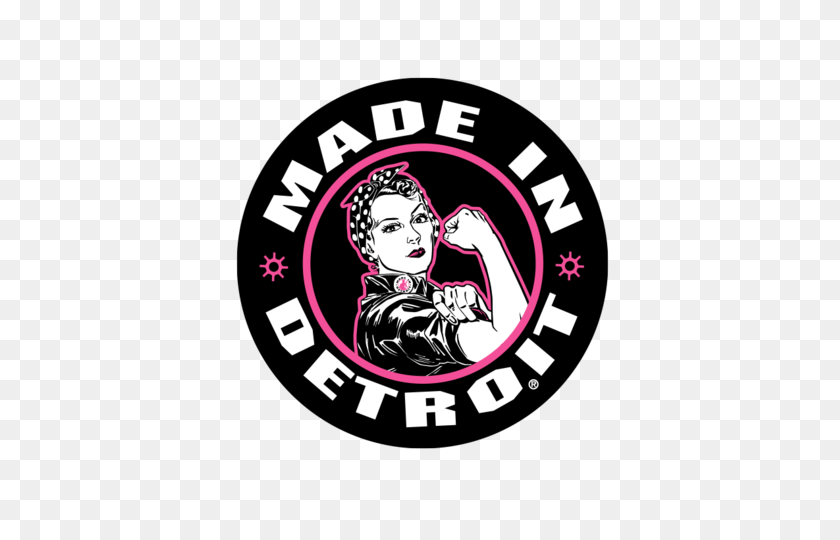 395x480 Accesorios Etiquetados Diseño Rosie The Riveter Made In Detroit - Rosie The Riveter Clipart