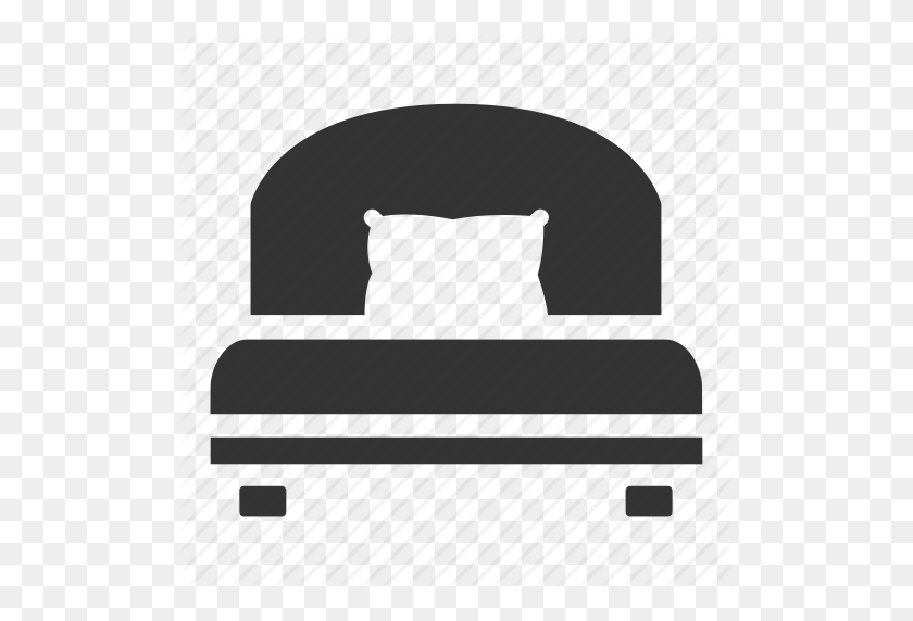 512x512 Accommodation, Bed, Bedroom, Furniture, Hotel, Room, Sleep Icon - Hotel Icon PNG