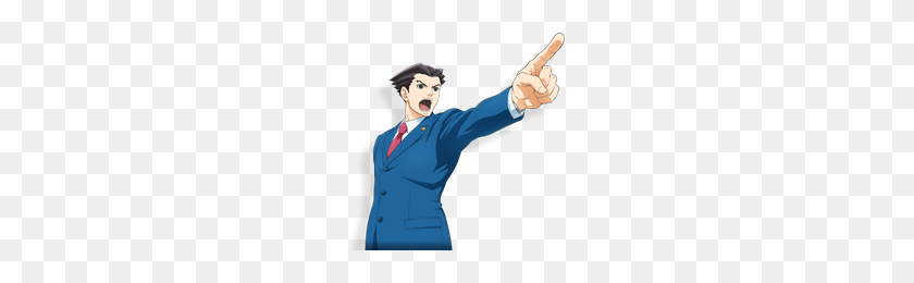 200x200 Ace Attorney Clipart Png - Abogado Clipart