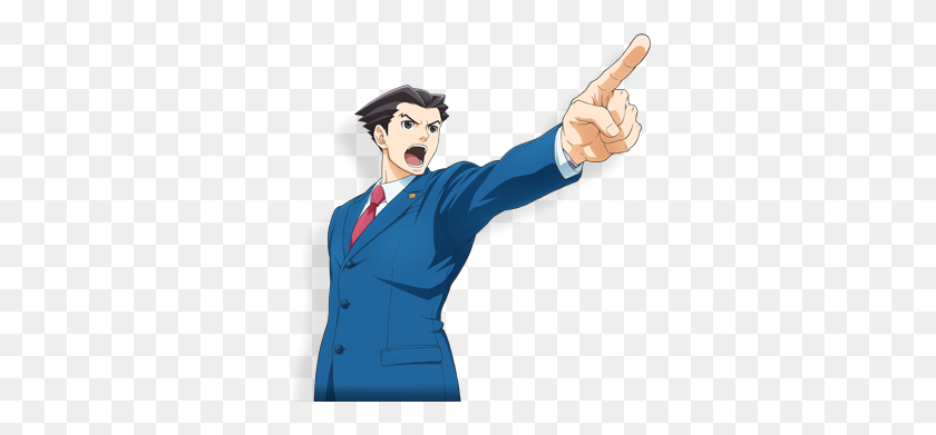 328x331 Ace Attorney Png Picture - Ace PNG