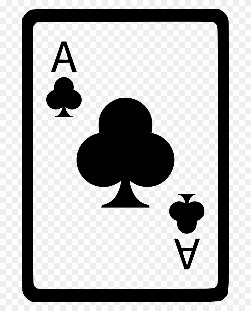 694x980 As De Tréboles De Cartas De Poker Png Icono De Descarga Gratuita - Ace Png