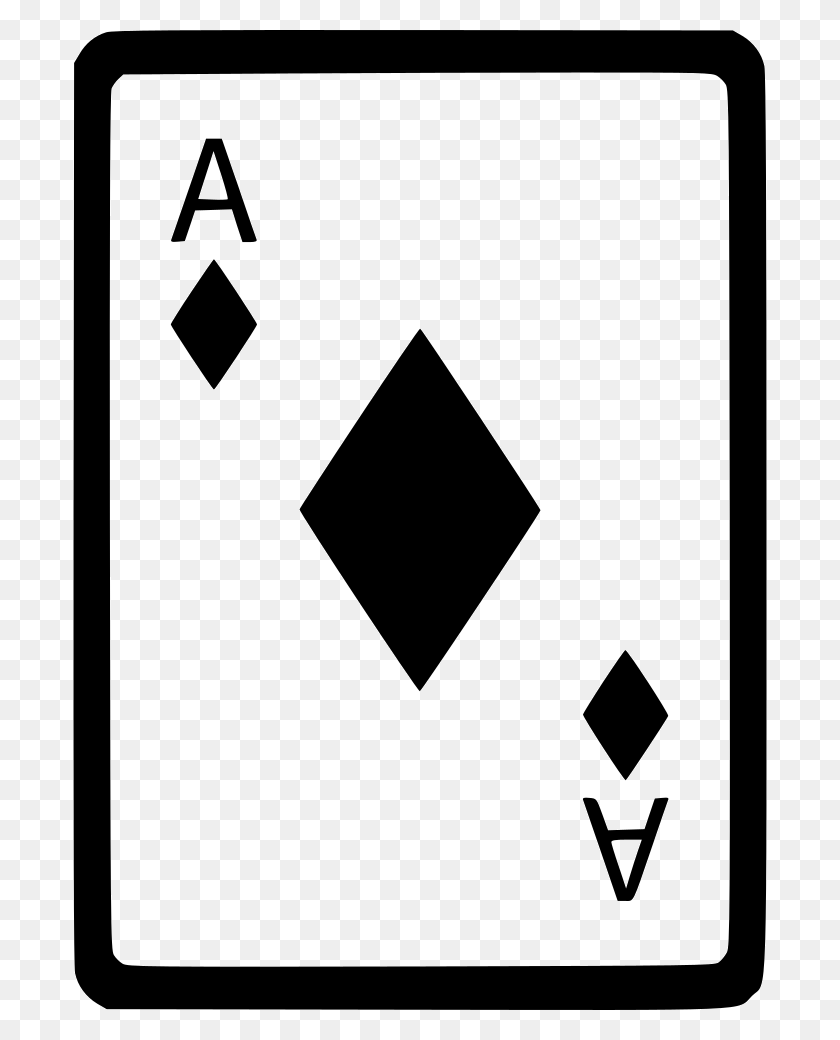 694x980 Ace Of Diamonds Card Poker Png Icon Free Download - Ace Card PNG