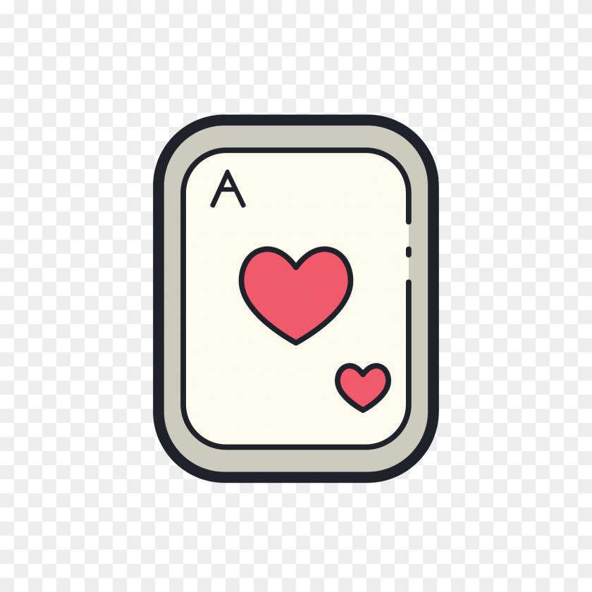 1600x1600 Ace Of Hearts Icon - Ace PNG