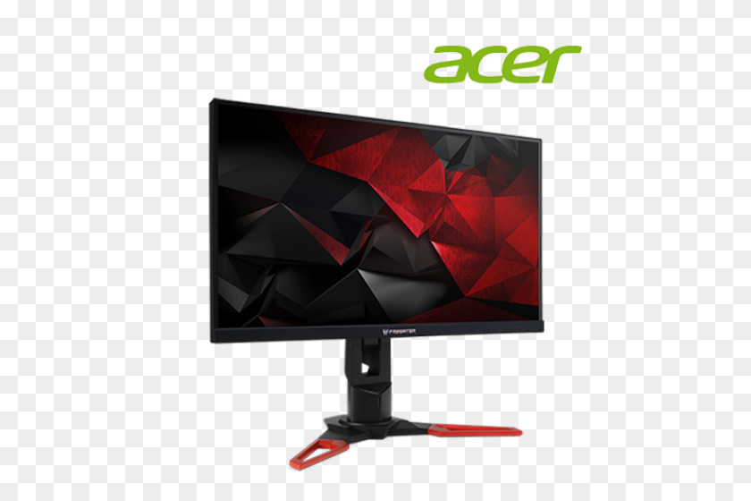 500x500 Жк-Мониторы Acer Со Светодиодной Подсветкой Tech Hypermart - Красный Х Png