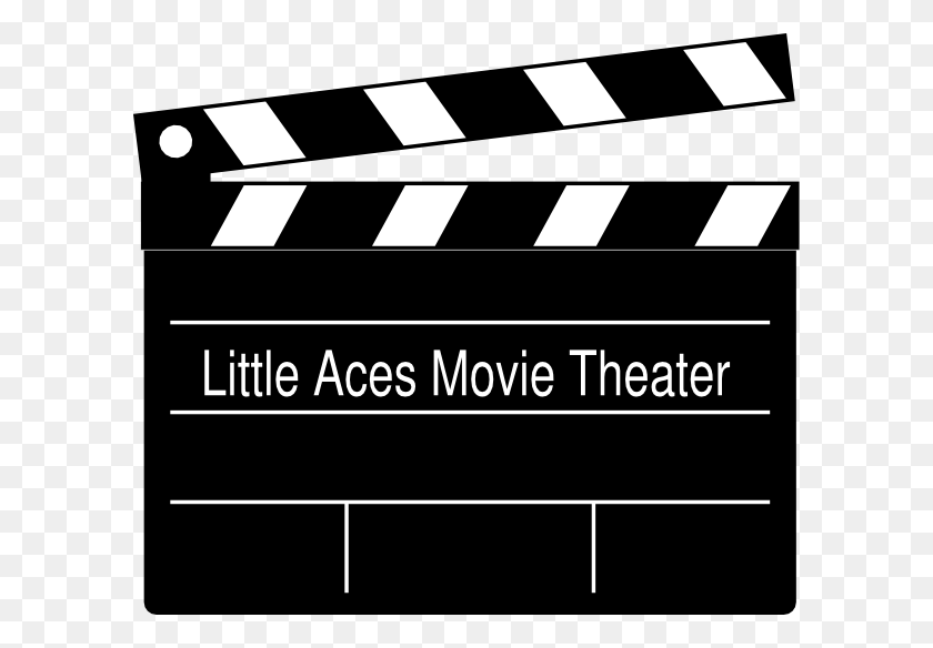 600x524 Aces Movie Theater Clip Art - Movie Theater Clipart