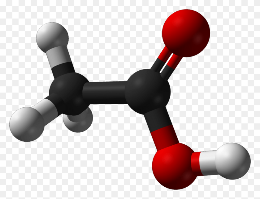 999x750 Acetic Acid Molecule Chemical Compound Chemistry - Molecule Clipart