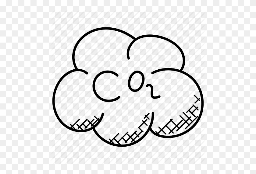 512x512 Acidification, Carbon Dioxide, Emission, Pollution Icon - Carbon Dioxide Clipart