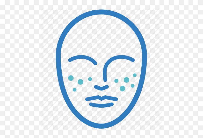 512x512 Acne, Cosmetic, Dermatology, Face, Facial, Freckles, Skin Care Icon - Freckles PNG