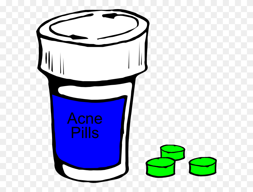 600x576 Acne Pills Clip Arts Download - Medication Clipart