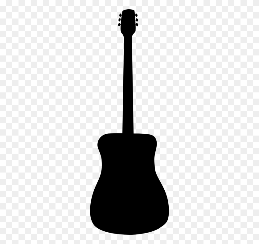 256x732 Acoustic Guitar Clip Art - Acoustic Guitar Clipart